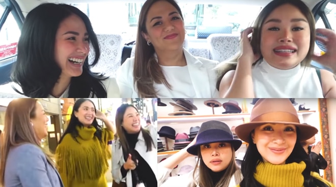Heart Evangelista bonds with sisters in Japan | PUSH.COM ...