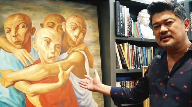 WATCH: Julius Babao shows his house filled with paintings ...