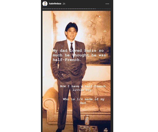 Isabelle Daza reveals her baby's face on social media for ...