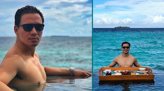 LOOK: Erik Santos's first time in Maldives