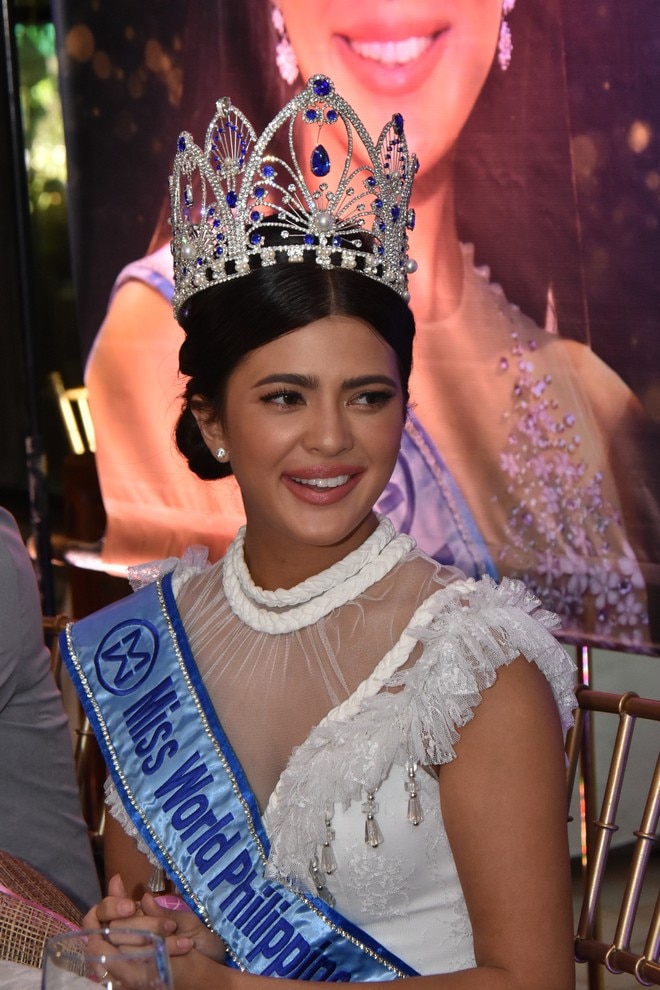 LOOK: Beautiful Katarina Rodriguez at the Miss World send ...