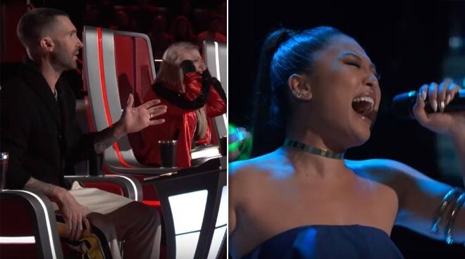 Pinay Singer Gets 4 Chair Turns On The Voice Us Push Com