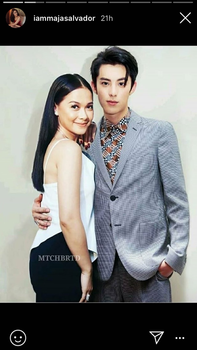 Maja Salvador fangirls over Meteor Garden's Dylan Wang