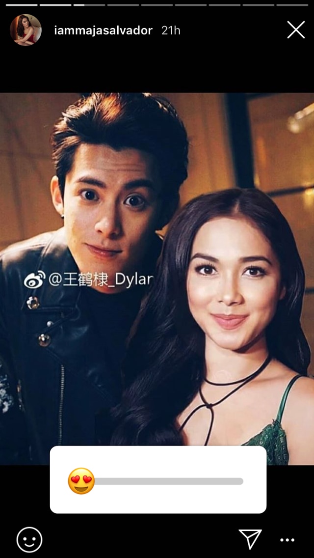 Maja Salvador fangirls over Meteor Garden's Dylan Wang