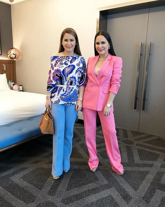 These photos of twins Jinkee Pacquiao and Janet Jamora ...