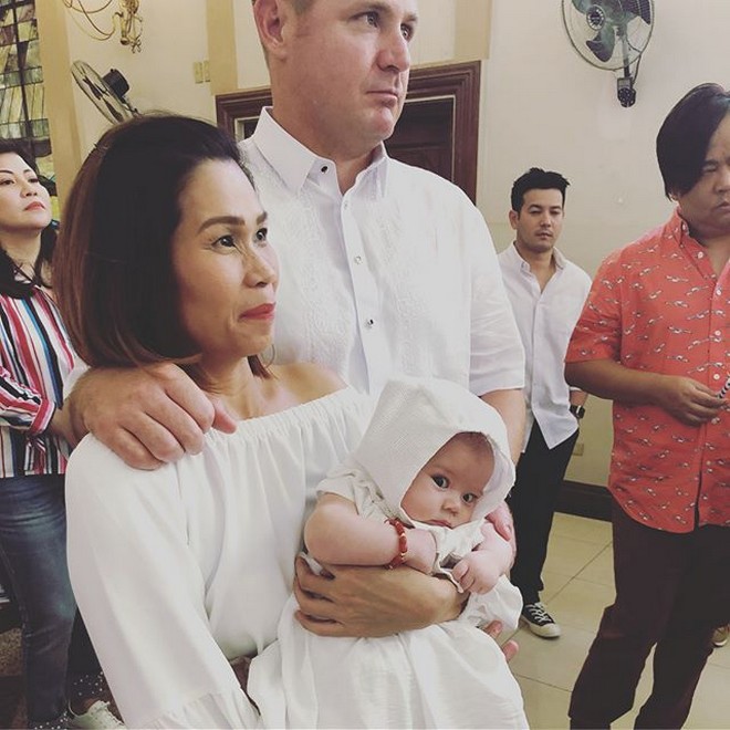 LOOK: Pokwang and Lee O Brian's baby Malia gets baptized ...