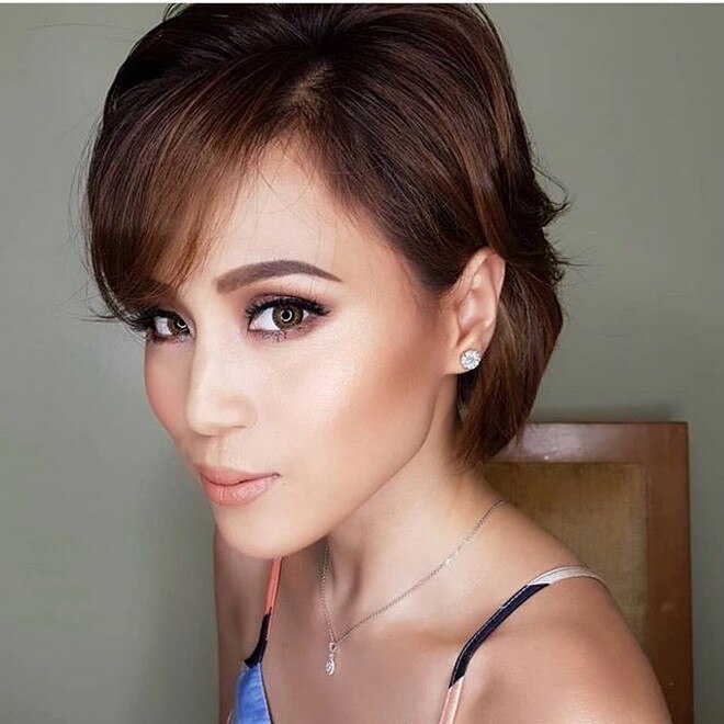 wow toni gonzaga sports short hair first time wow toni gonzaga sports short hair first time