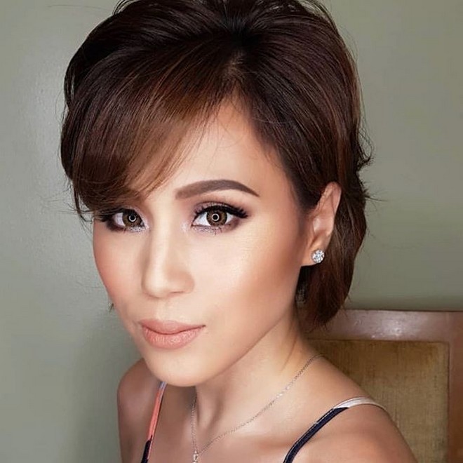 wow toni gonzaga sports short hair first time wow toni gonzaga sports short hair first time