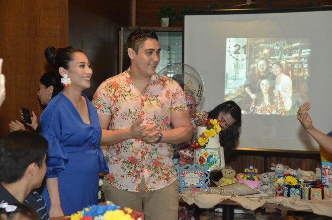 Look Mickey Perz And Gee Ann Abrahan S Baby Shower Push Com Ph Your Ultimate Showbiz Hub