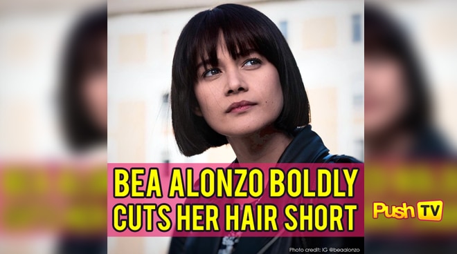 Push Tv Bea Alonzo Sports Shorter Hairstyle Push Com Ph Your