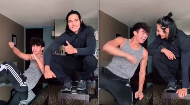 Cuties Alert Piolo Pascual And Son Inigo Do The Microwave