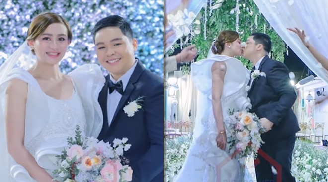 Transgender mom Mitch Talao marries partner Dudz Ibañez ...