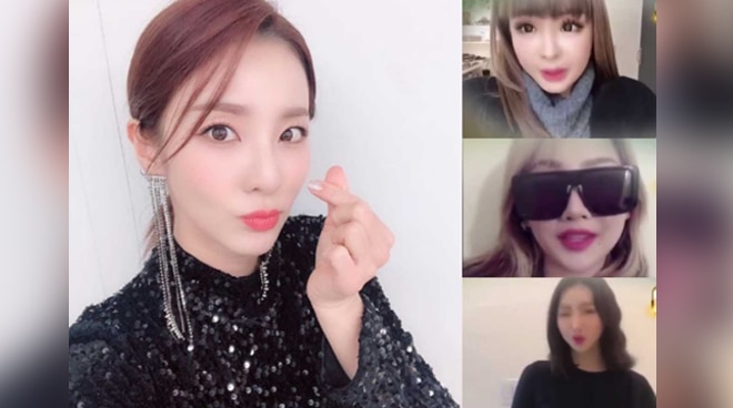 Watch Former 2ne1 Members Congratulate Sandara Park For New