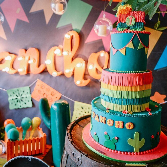 SEE Pancho MagalonaBacarro celebrates first birthday with a Mexican