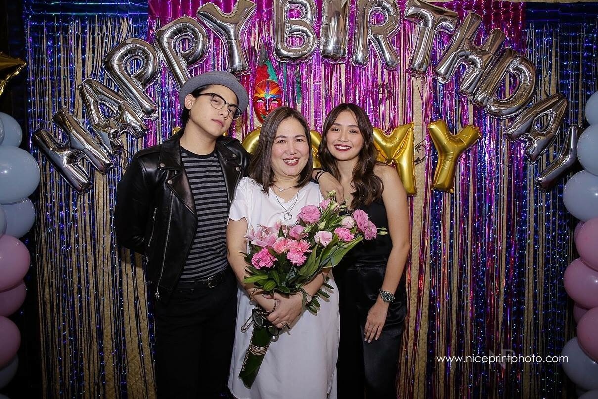 LOOK: Kathryn Bernardo throws a surprise birthday party for her mommy Min |  ABS-CBN Entertainment