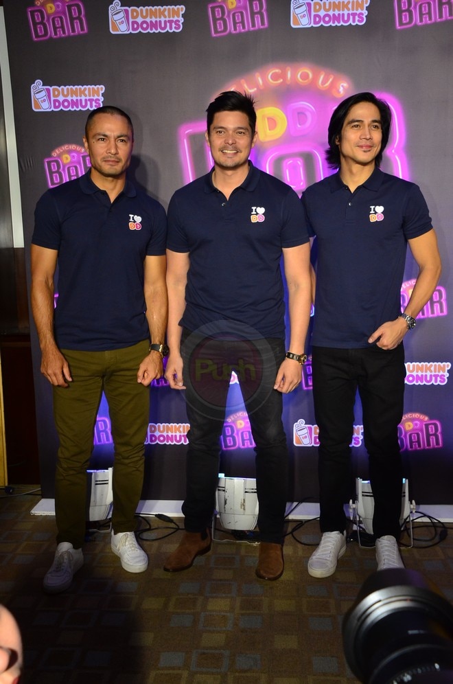 Piolo Pascual and Derek Ramsey welcome Dingdong Dantes to ...