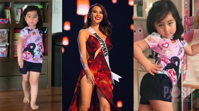 WATCH: Scarlet Snow Belo teaches us how to do Catriona Gray's famous lava walk
