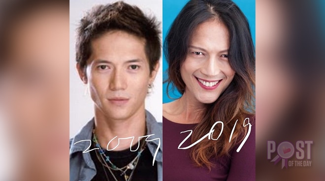 Look Bb Gandanghari S Tenyearchallenge Shows Transition From Man To Woman Push Com Ph Your Ultimate Showbiz Hub