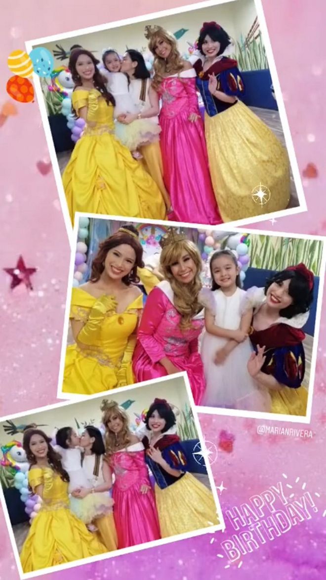 LOOK Zia Dantes’s unicorn and princessthemed birthday party PUSH