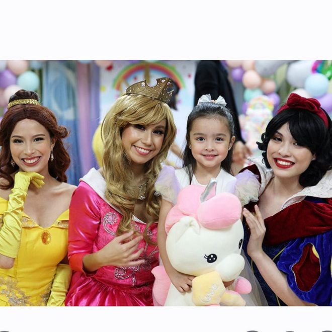 LOOK Zia Dantes’s unicorn and princessthemed birthday party PUSH
