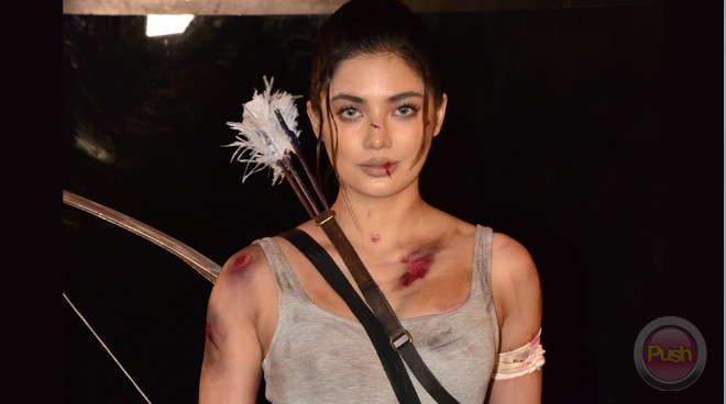 jane de leons lara croft look featured in an international