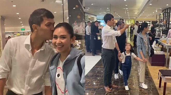 Sarah Geronimo and Matteo Guidicelli spotted shopping for ...