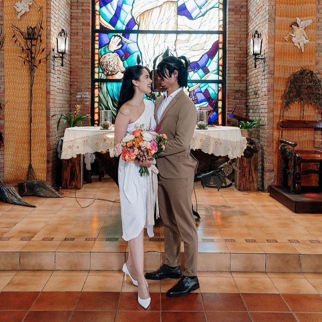 See Scenes From Megan Young Mikael Daez S Wedding Push Com Ph