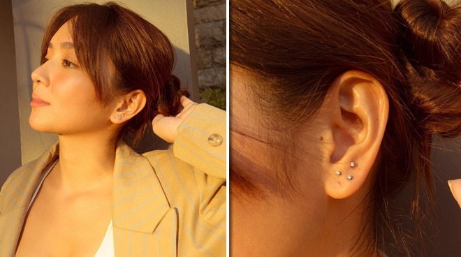 Kathryn Bernardo May Bagong Piercing Topnews Philippines