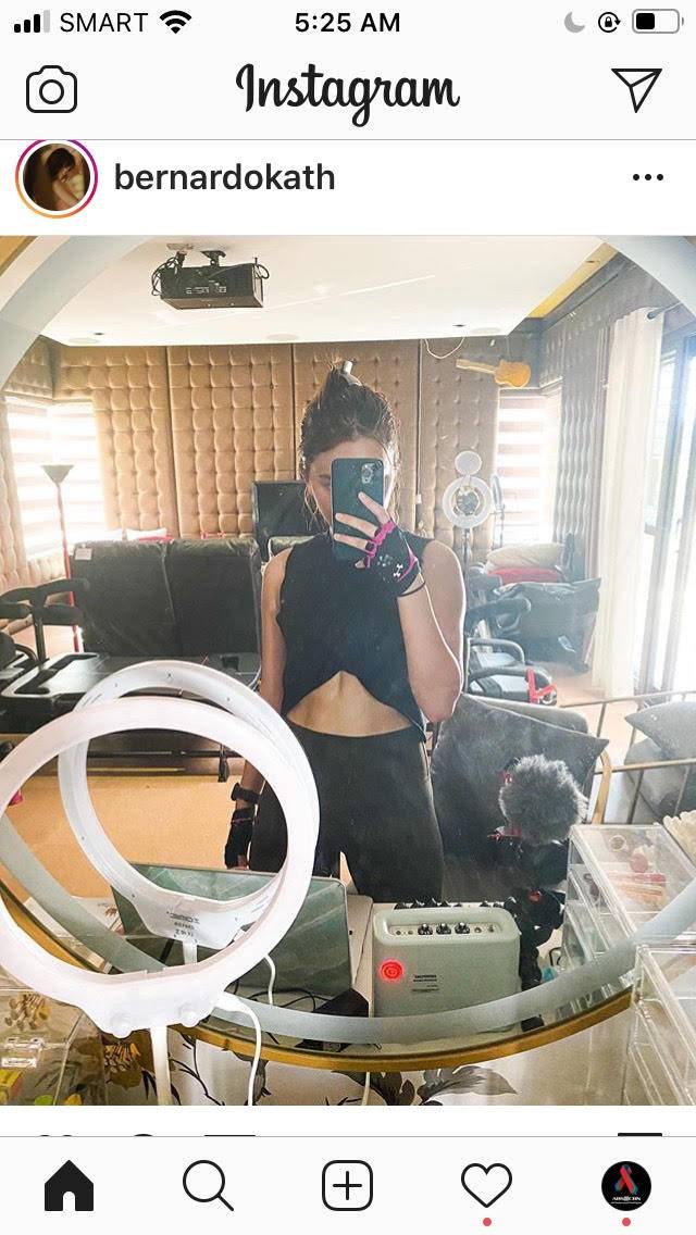 Sexy And Fit Kathryn Bernardo Shares Her Post Workout Selfies Push