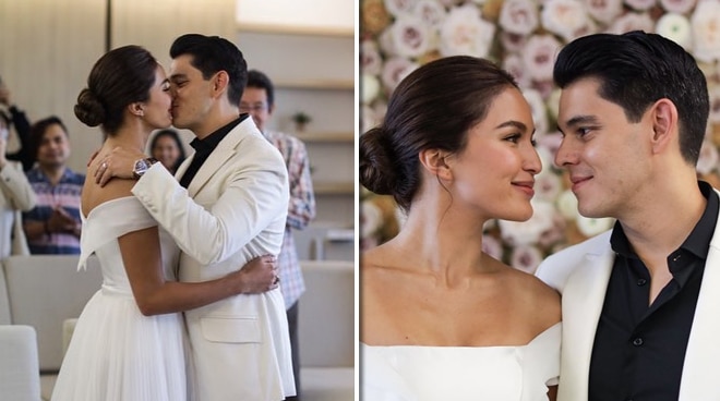 Richard Gutierrez and Sarah Lahbati get married in a civil ...