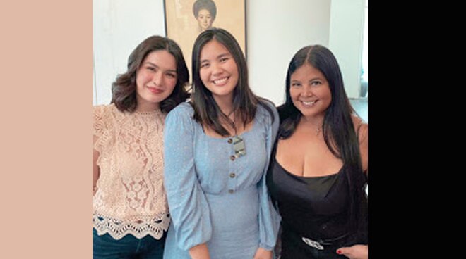 Look Paulina Sotto Poses With Two Moms Angela Luz And Pauleen Luna Push Com Ph Your Ultimate Showbiz Hub