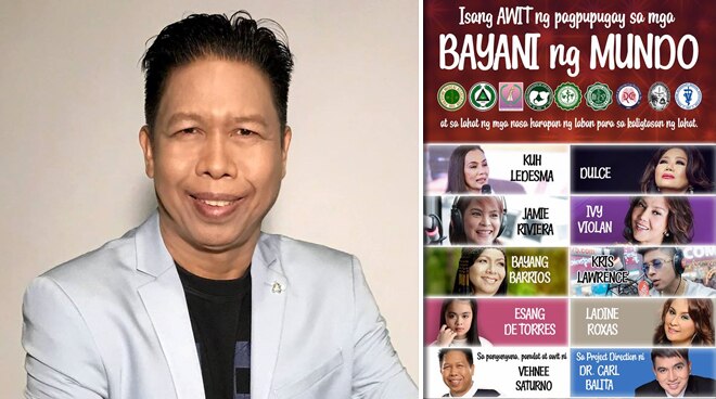 Award Winning Songwriter Vehnee Saturno Writes Song For Covid 19