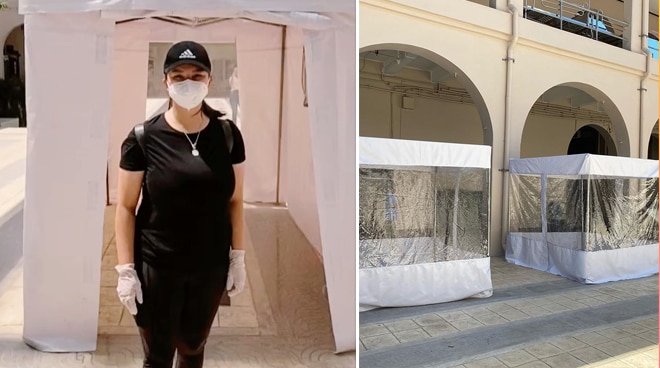LOOK: Angel Locsin donates more tents to overcrowded ...