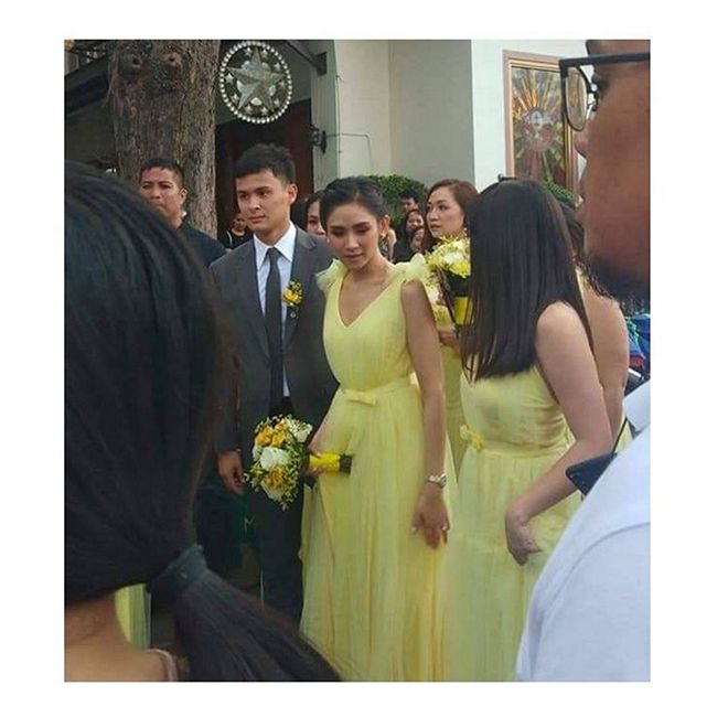 Look Sarah Geronimo In Wedding Entourage Of Matteo Guidicelli S